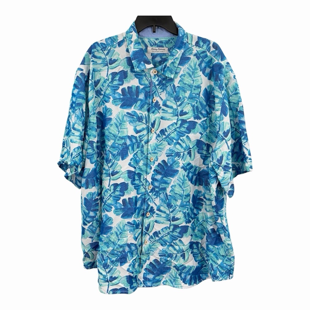 Tommy Bahama Men's 2XB IslandZone‎ Coconut Point Jungle Grove Camp Button Up